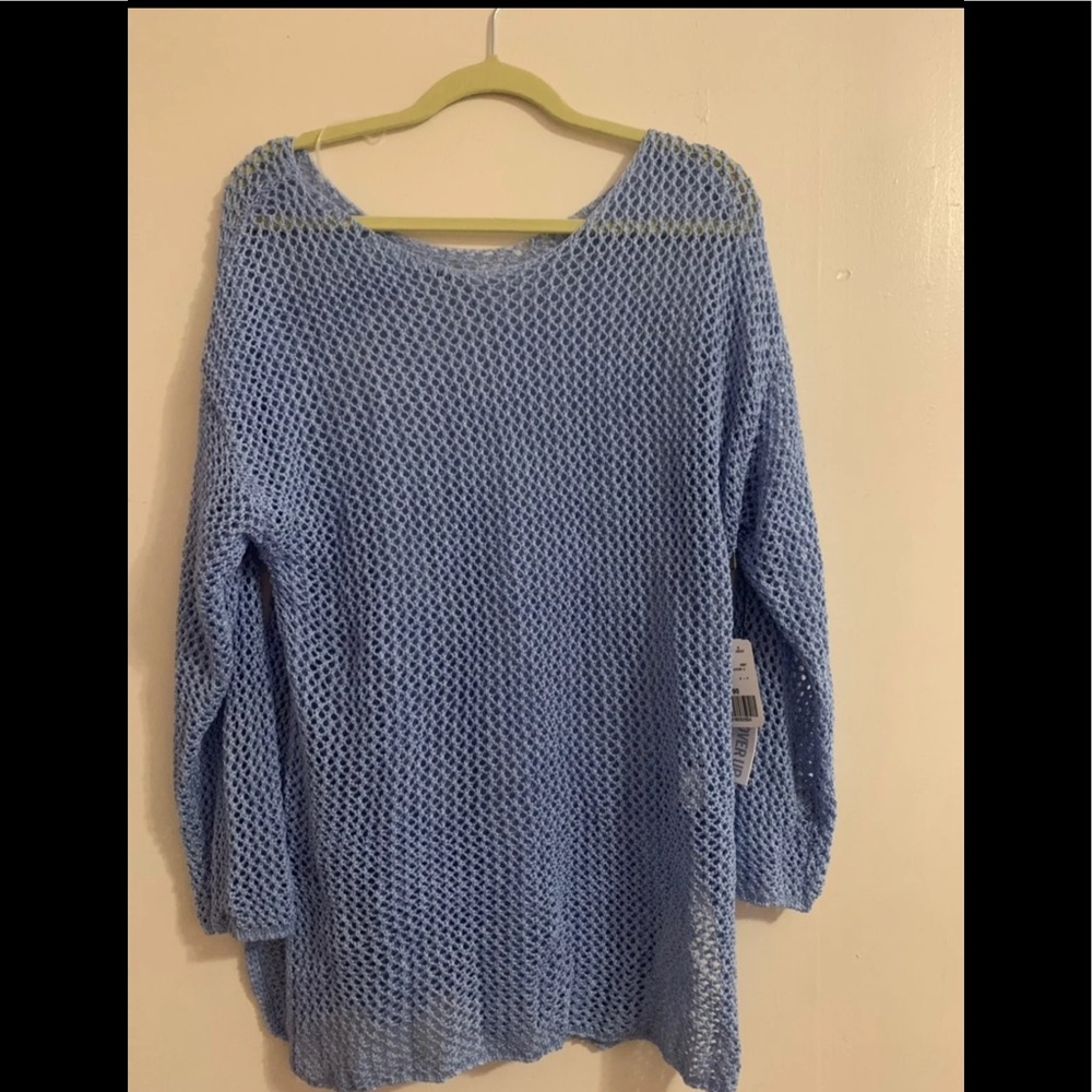 Blue Beach Cover Up